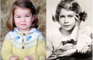 高祖母エリザベス女王に瓜二つ